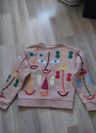 Свитшот на флисе