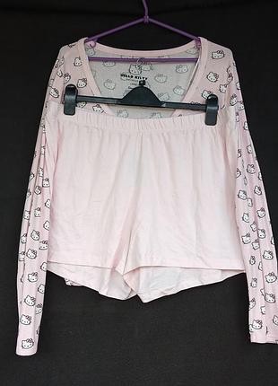 Домашний женский костюм hello kitty,  l, 42/44