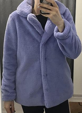 Нереально гарна шубка із еко- хутра barbara alvisi