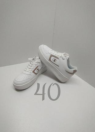 Женские кроссовки спортивные champion белый