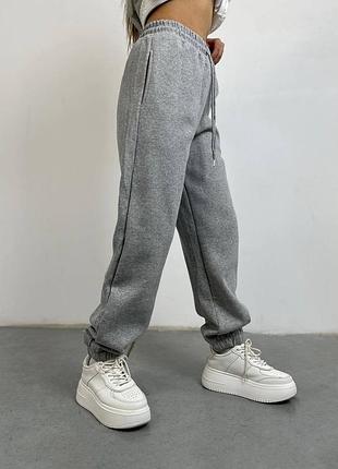 Штани теплі джогери фліс