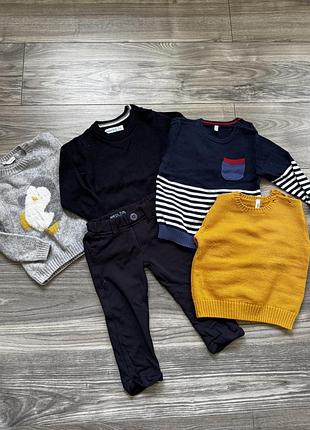 Набір фірмових кофт для хлопчика 12-18 м