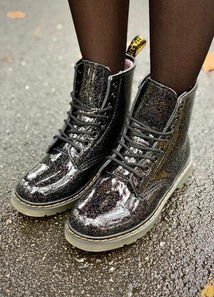 Ботинки черевики dr. martens 1460 galaxy fur