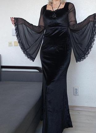 Чарівна вінтажна сукня максі в готичному стилі 🔥🔥🔥🔥