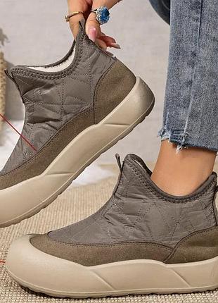 Женские удобные ботинки, осенний распродаж