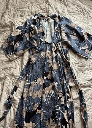 Коктейльна шовкова сукня