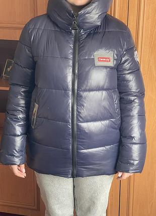 Куртка жіноча,темно-синій,хл