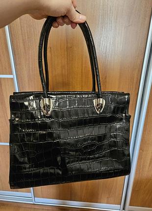 Сумка кожа под крокодил. качество супер!