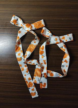 Стрічки атласні. стрічки твіллі. шарф тонкий. cotteg core.