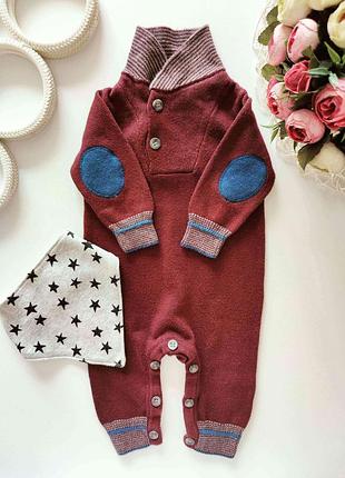 Теплый человечек + нагрудник артикул: 11378 бренд: miniclub (миниклаб)