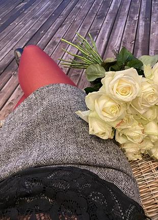 Утеплена осіння спідниця в складі вовна