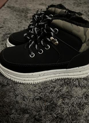 Хайтопи утеплені для хлопчика