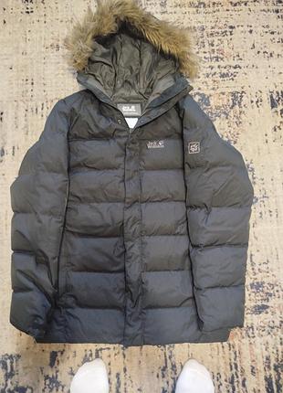 Куртка пухова jack wolvskin