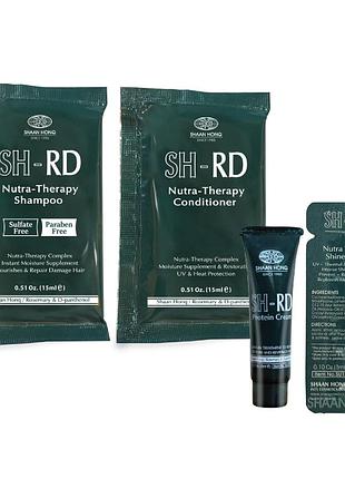 Sh-rd gentle nourish kit безсульфатный набор для ухода за волосами в тревел формате, 4 ед