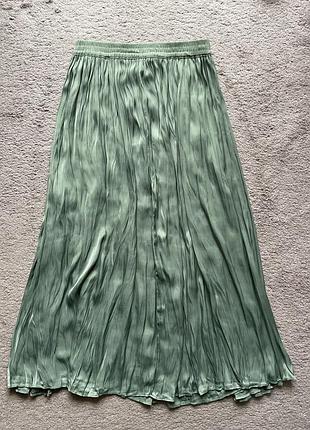 Спідниця міді mango юбка