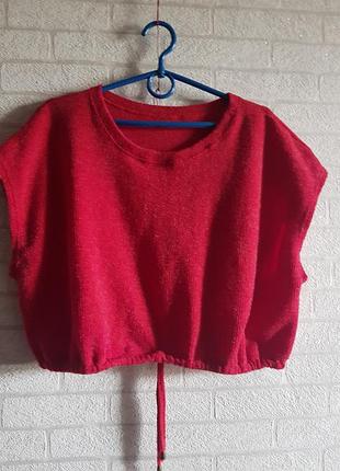 Жилетка топ вкорочена