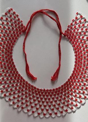 Вишукана прозоро-червона силянка