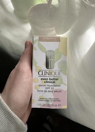Тональний крем clinique even better clinical