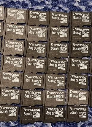 Карта памяти 8 гб transcend 4.82-6.96/20.0-42.6 microsd microsdhc
