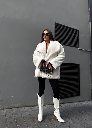 Шуба штучная