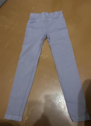 Новые лосины в рубчик