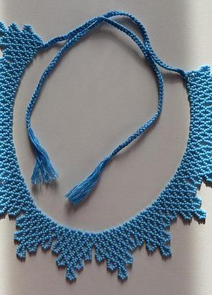 Ажурна блакитна силянка 🩵