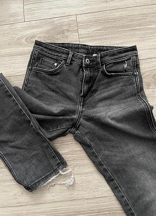 Жіночі сірі джинси від h&m