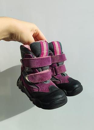 Чоботи черевики зимові на дівчинку
