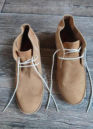 Мягкие замшевые анатомические дезерты / asos ➡️ size 6 - 39р