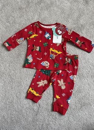 Новорічний костюм для малюка 3-6 місяців