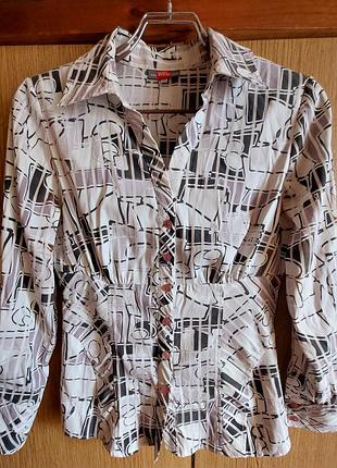 Женская блуза с длинным рукавом