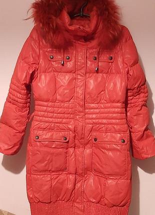 Пуховік  для дівчинки