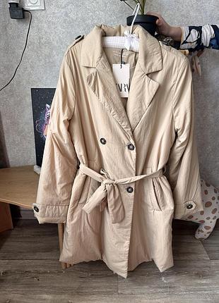 Шикарний тренч пальто