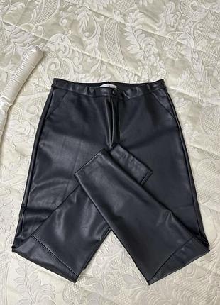 Шкіряні лосіни zara, 10-12 років