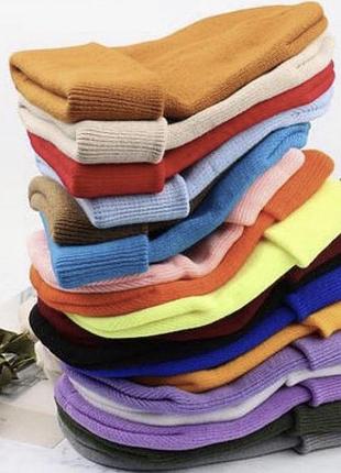 Однотона шапка акція!!!