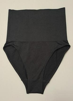 Трусики с утяжкой высокая талия черные