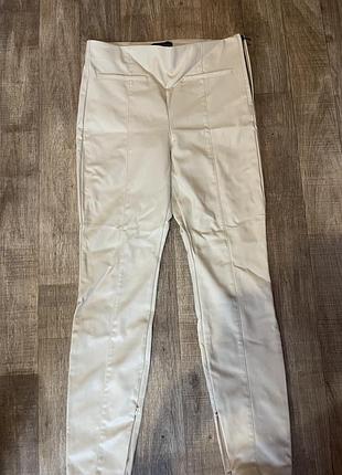 Шкіряні легінси zara