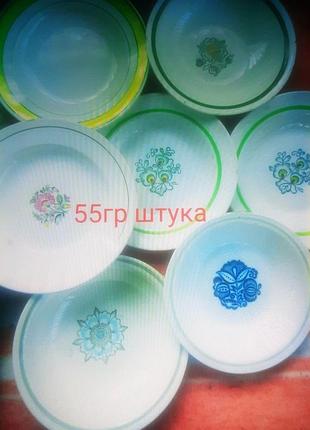 Тарелки фаянсовые сср