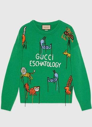 Bottega green:  светр  gucci