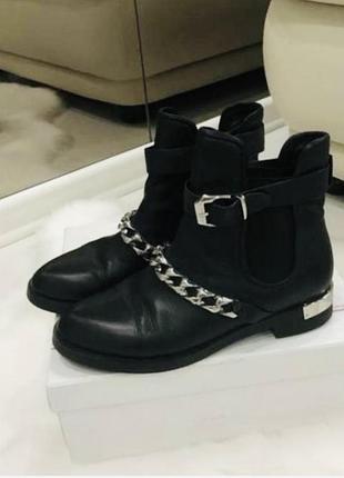 Черевики з натуральної шкіри