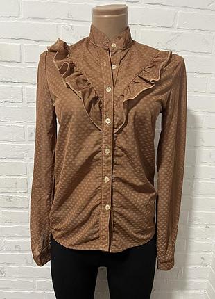 Жіноча вінтажна блуза сорочка в ретростилі