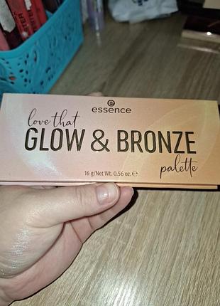 Essence love that glow&bronze palette