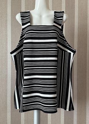 Майка блуза у смужку george 22 батал