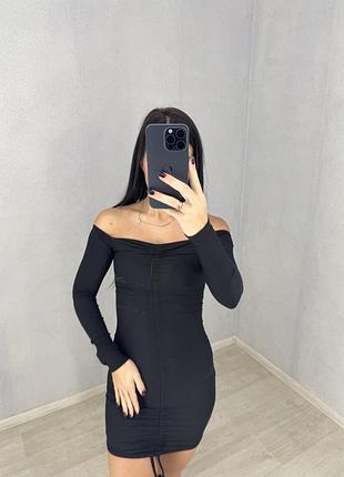 Сукня рубчик