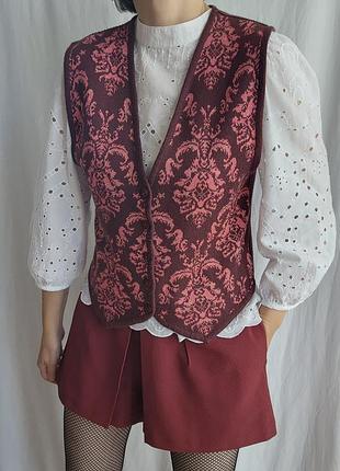 Жилетка винтажная