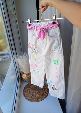 Джинсы на девочку
