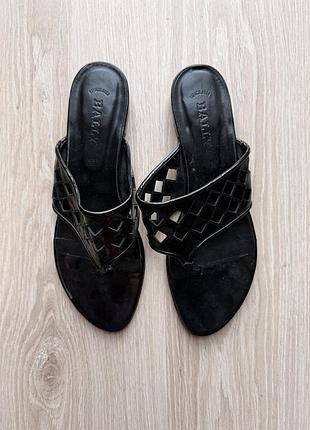 Шкіряні босоніжки bally lullu