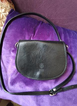 Фирменная кожанная женская сумочка, италия