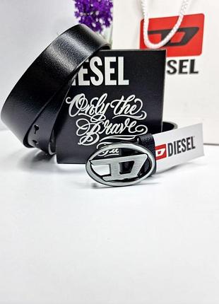 Ремінь 3см турція жіночий з натуральної шкіри + коробка, ремінь чорний сіра шкіряний, ремінь натуральна шкіра з пакуванням пояс стилю diesel дізель