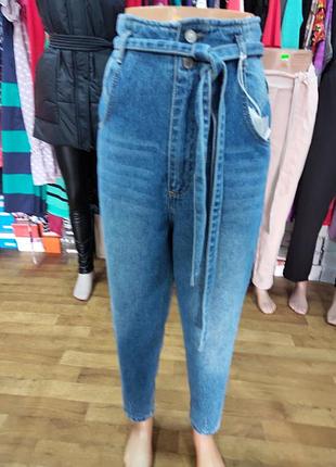 Джинсы женские высокая посадка